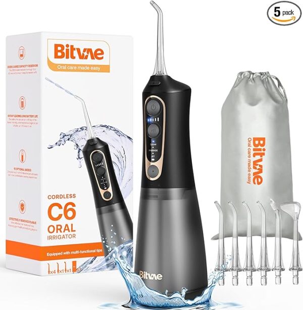 Water Dental Flosser Limited time deal-23%off with code clip code 4BVC6RI5