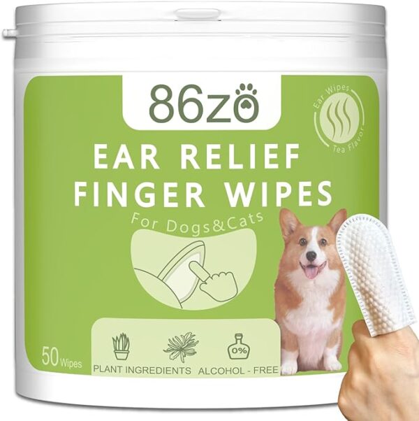 Dog Ear Finger Wipes limited time deal Clip the Extra 50% off coupon & use code:I43763VN