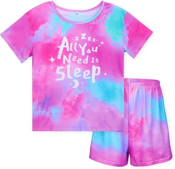 Girls Pajamas Set for Kids 30%off with code limited time deal clip code MYUWMADP