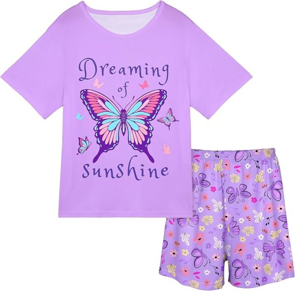 Girls Pajamas Set for Kids 40%off with code limited time deal clip code SCN53SWV